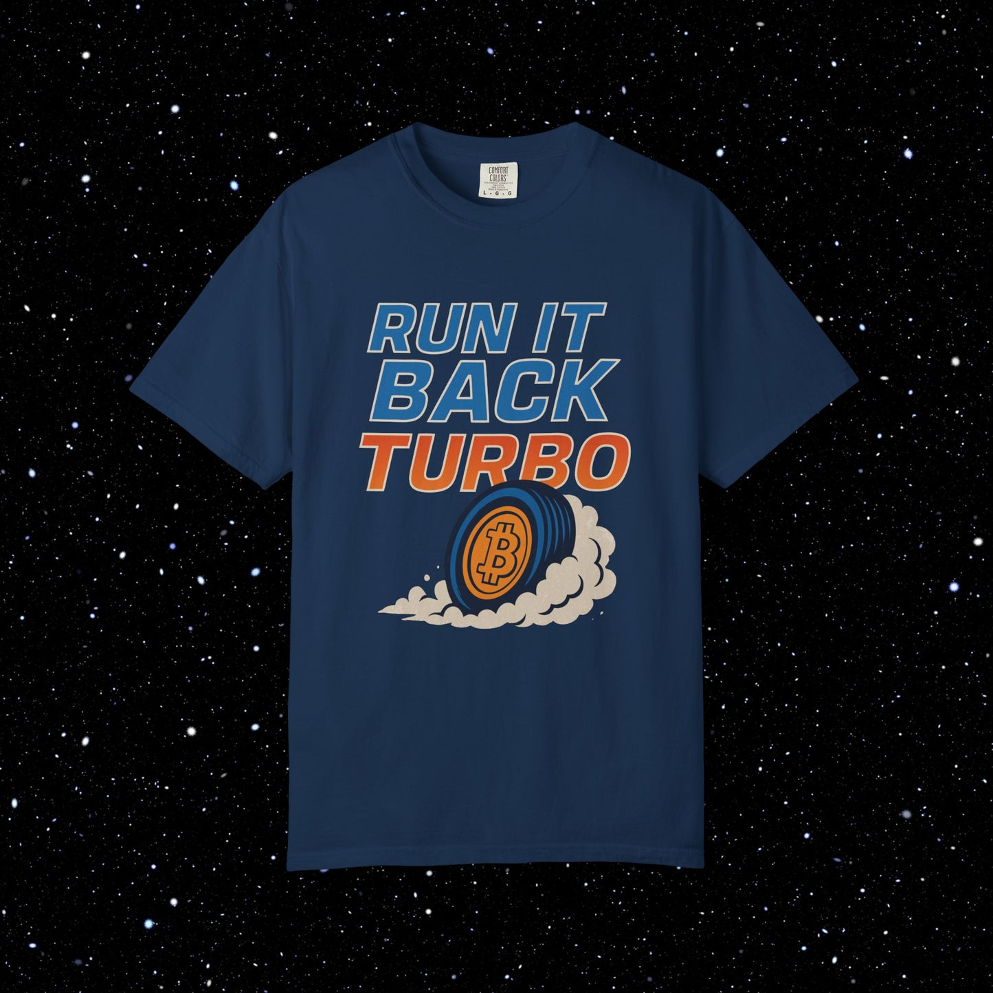 Run It Back Turbo Bitcoin Tee