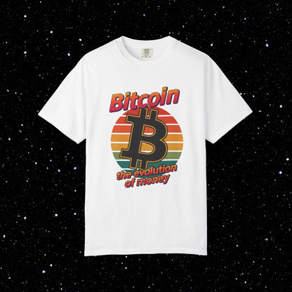 Bitcoin Sunset Evolution Tee