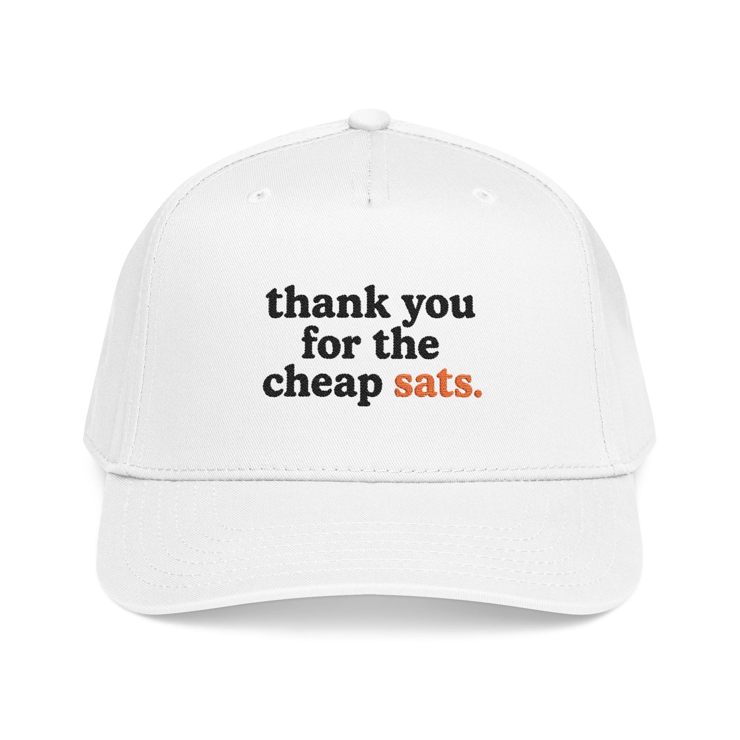 Thanks You For The Cheap Sats Embroidered