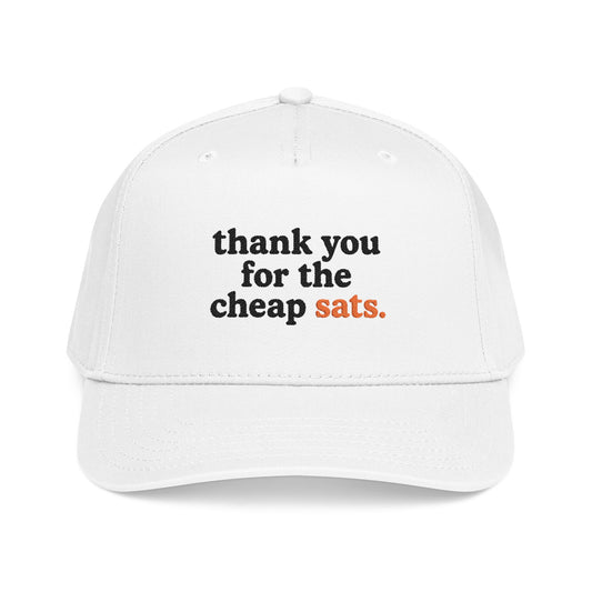 Thanks You For The Cheap Sats Embroidered