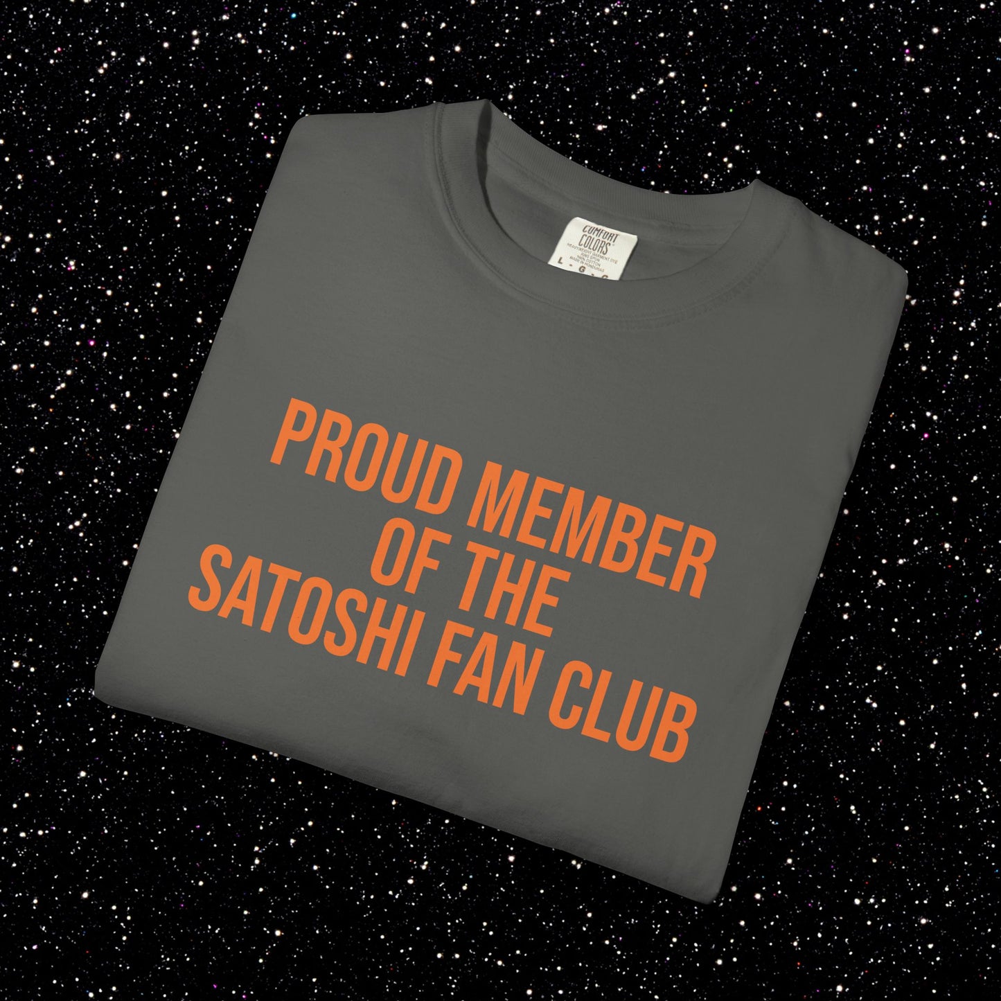 Proud Member of the Satoshi Fan Club Bitcoin Tee