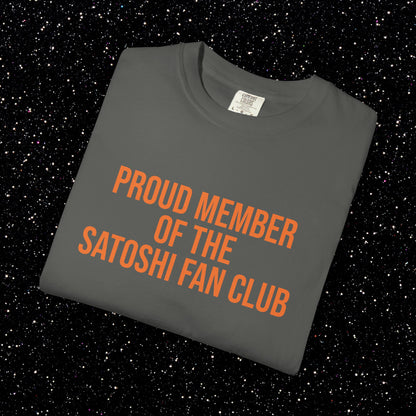 Proud Member of the Satoshi Fan Club Bitcoin Tee