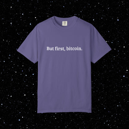 But first, bitcoin tee shirt