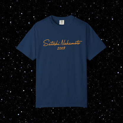 Satoshi Nakamoto 2009 Tee