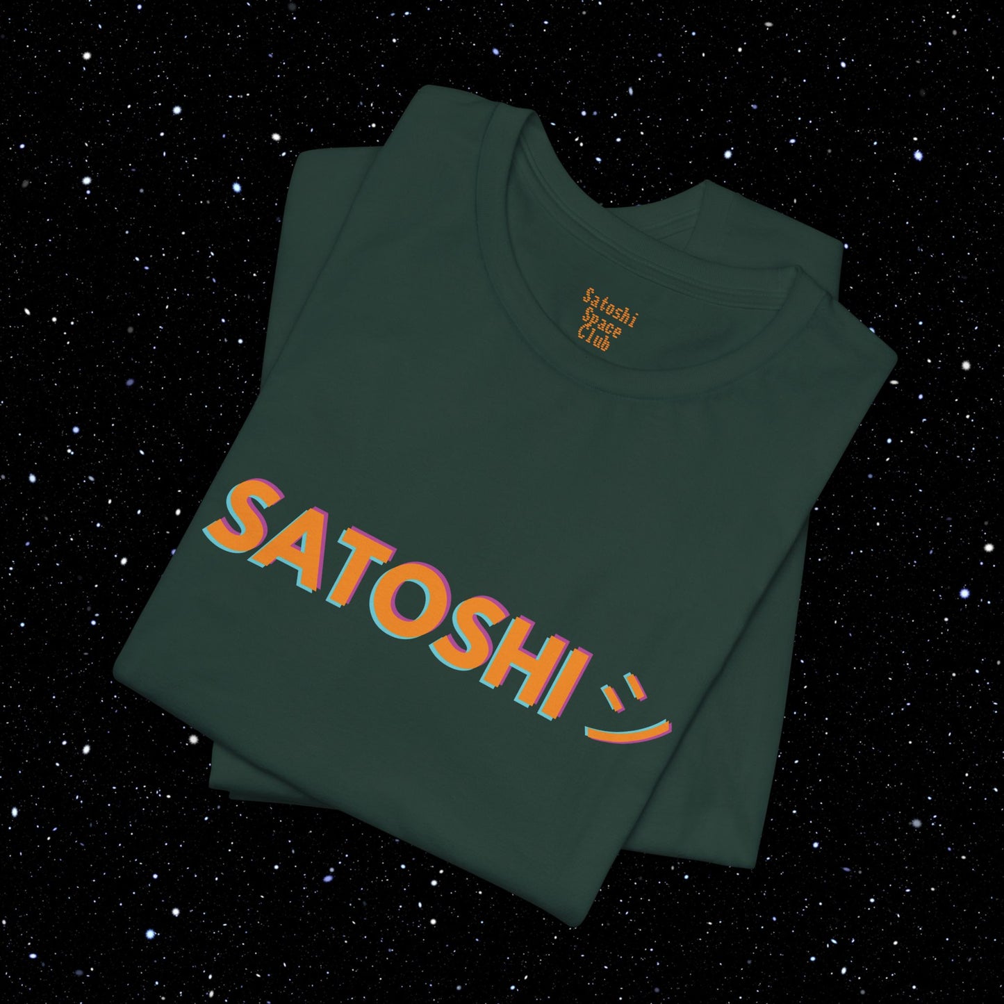 Satoshi Katakana Smile Bitcoin Tee Shirt