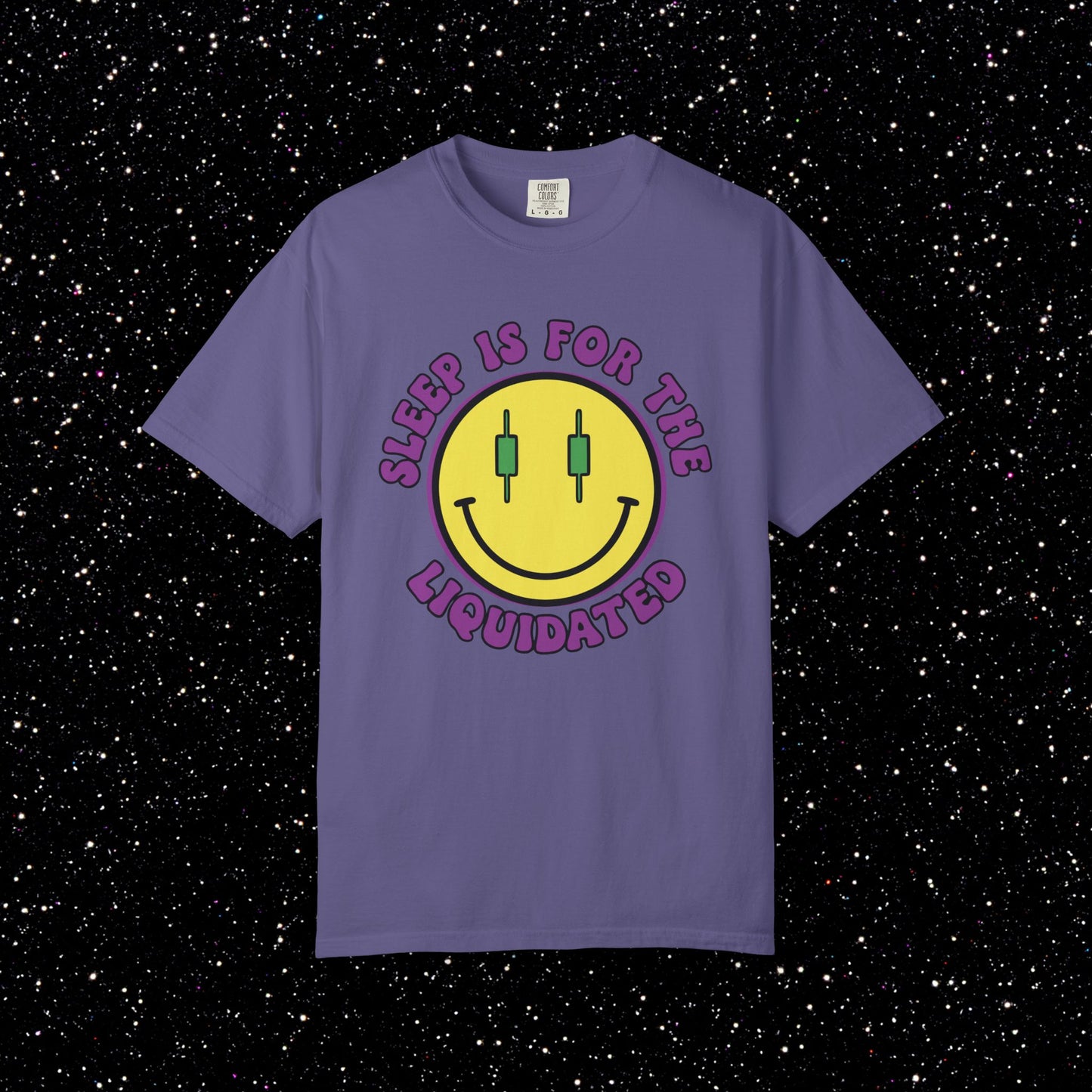 Sleep Is For The Liquidated Smiley Tee