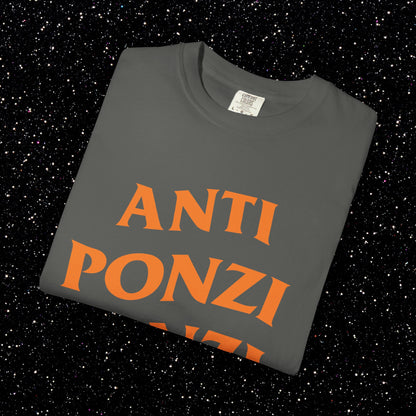 Anti Ponzi Ponzi Club Bitcoin Tee