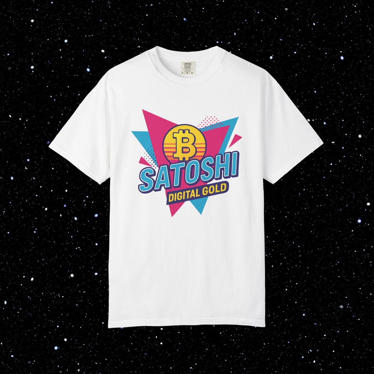 Satoshi Digital Gold 80s Tee