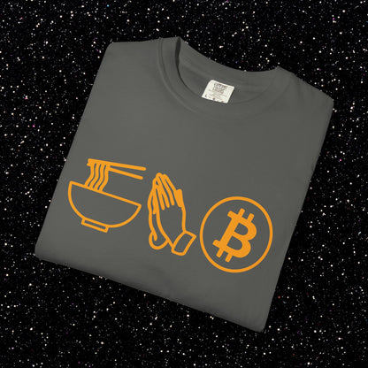 Eat Pray Bitcoin Tee