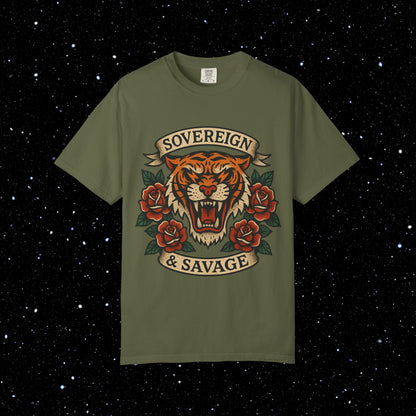 Sovereign and Savage Bitcoin Tee