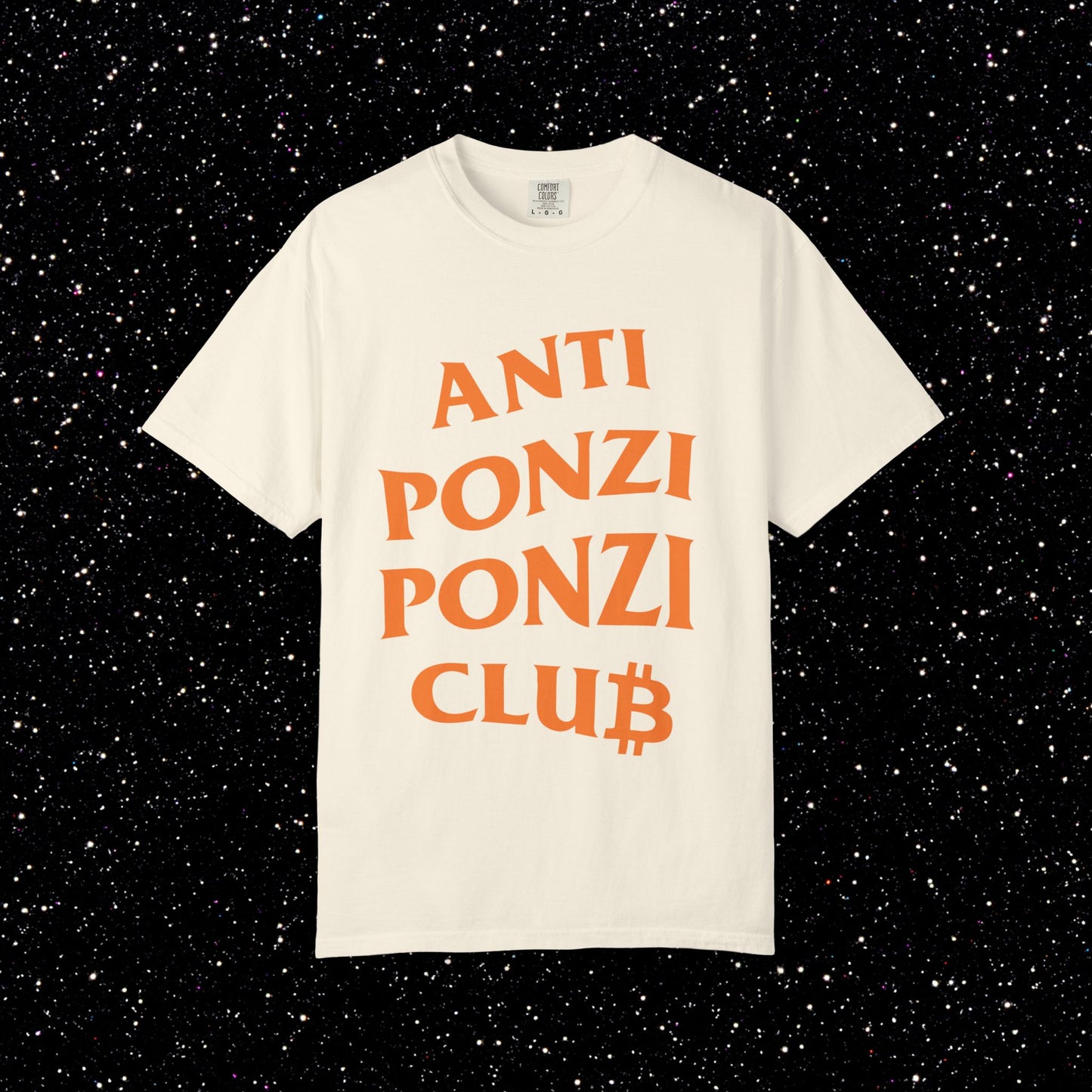 Anti Ponzi Ponzi Club Bitcoin Tee