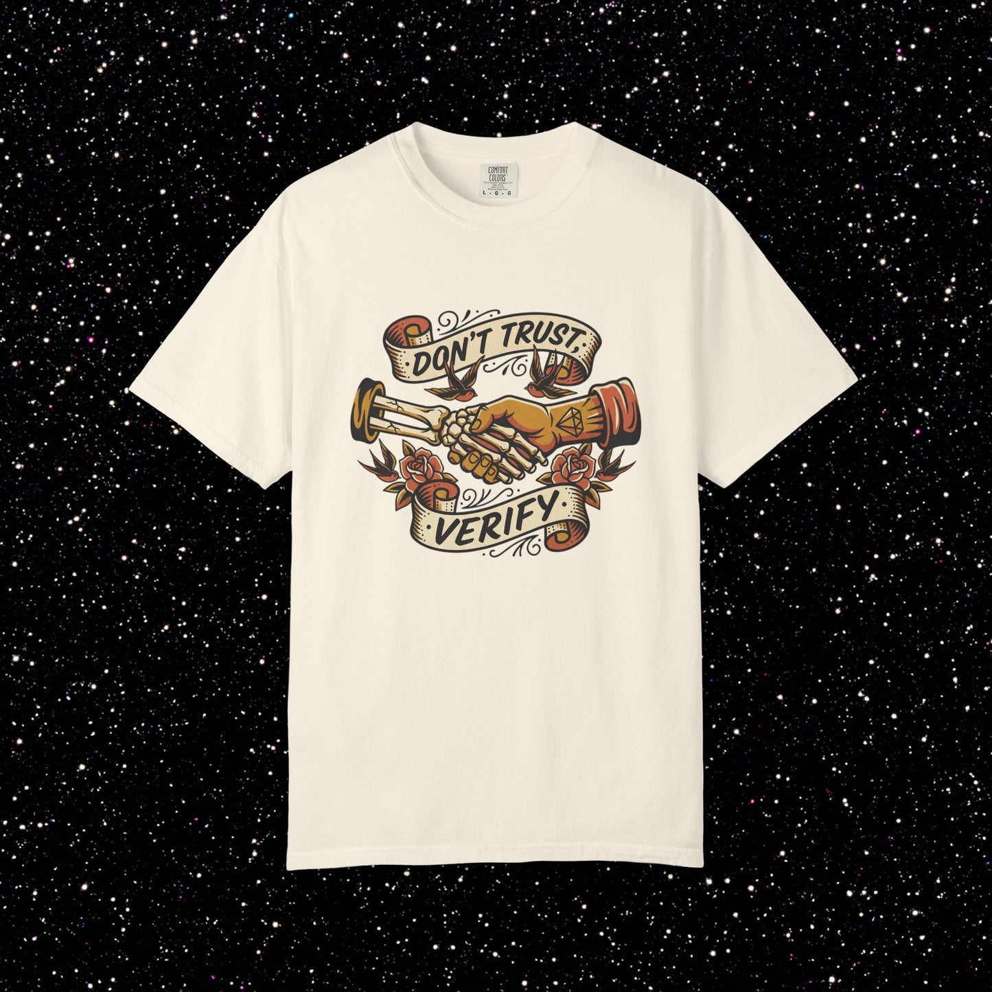 Don't Trust Verify Tattoo Shirt