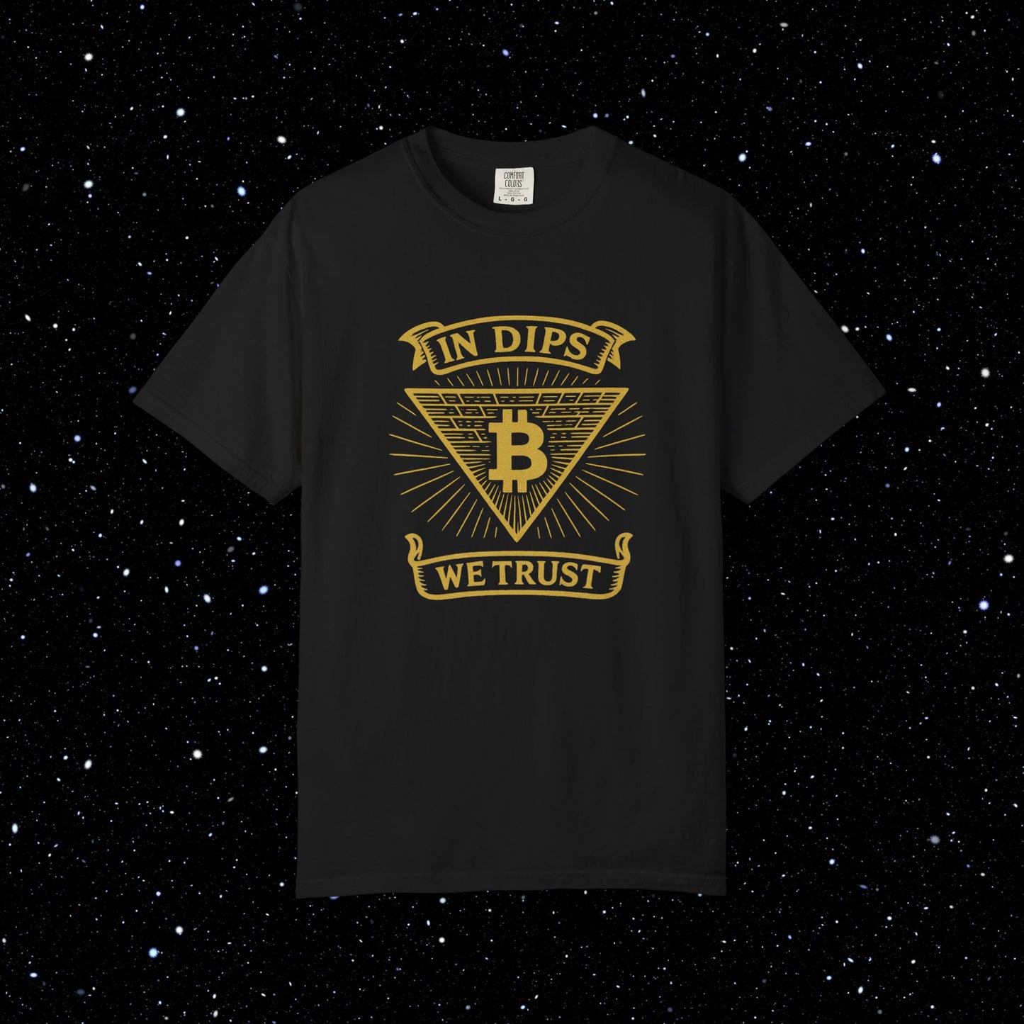 In Dips We Trust Bitcoin Tee