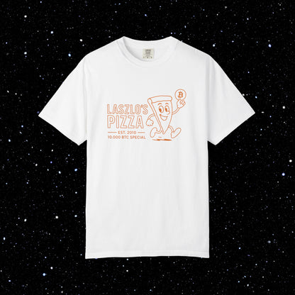 Laszlo's Pizza Bitcoin Tee Shirt