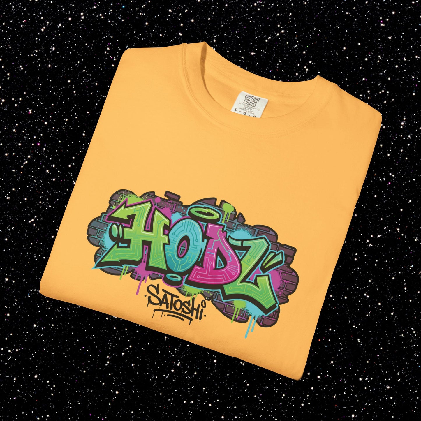 HODL Satoshi Graffiti Tee