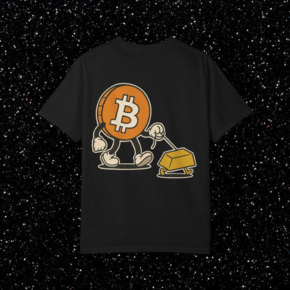 Pet Rock Bitcoin Backprint Tee