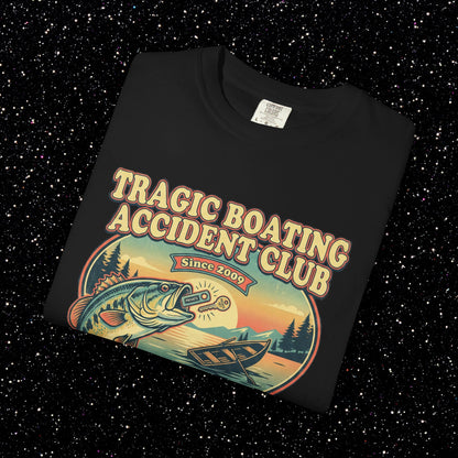 Tragic Boating Accident Club Shirt | Bitcoin Since 2009 Retro Opsec Tee
