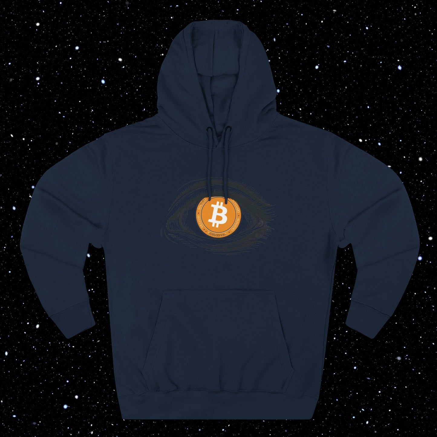 Bitcoin Vision Fleece Hoodie