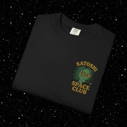 Satoshi Space Club Spaced Alien Backprint Tee