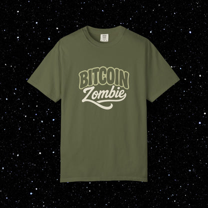 Bitcoin Zombie Typography Tee