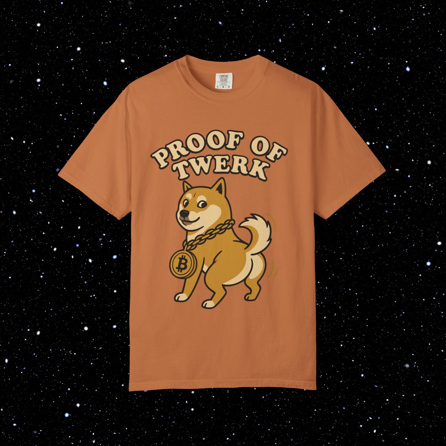 Proof of Twerk Bitcoin Doge Tee