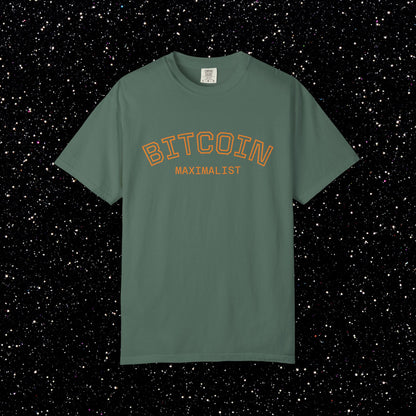 Bitcoin Maximalist College Tee
