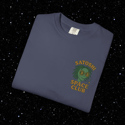 Satoshi Space Club Spaced Alien Backprint Tee