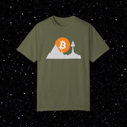 Escape Velocity - Bitcoin Comfort Colors Tee Shirt