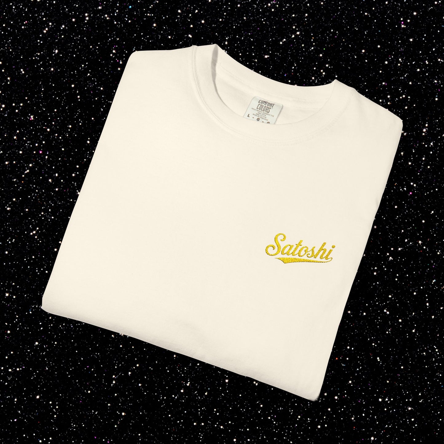 Satoshi Embroidered Tee Shirt