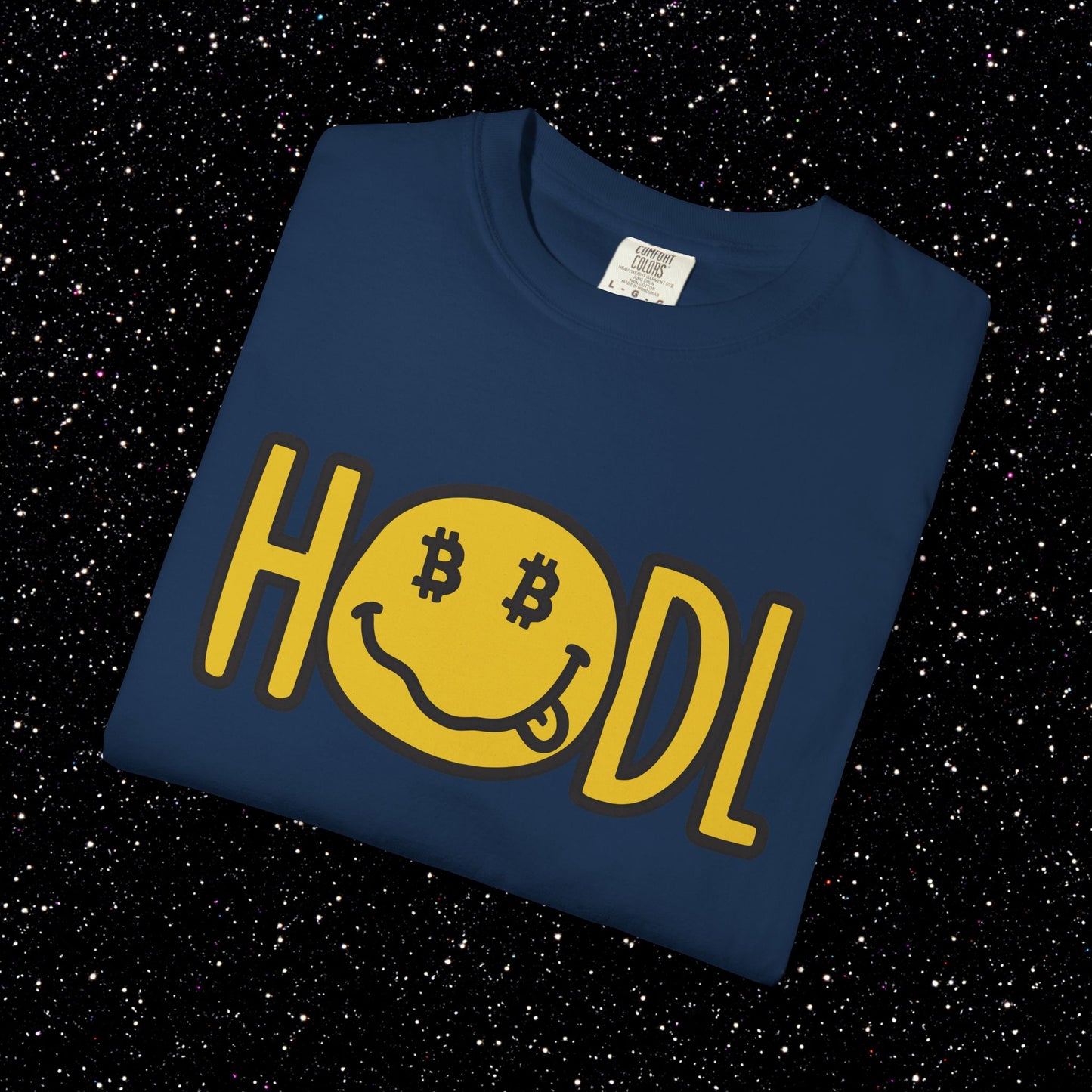 HODL Smiley Bitcoin Tee