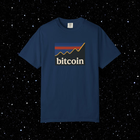 Peak Supply Bitcoin Comfort Colors Tee Shirt