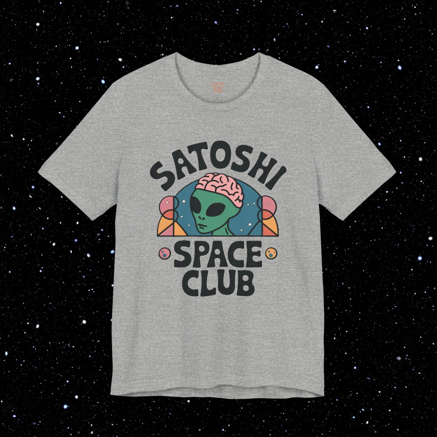 Satoshi Alien Brain Bitcoin Shirt