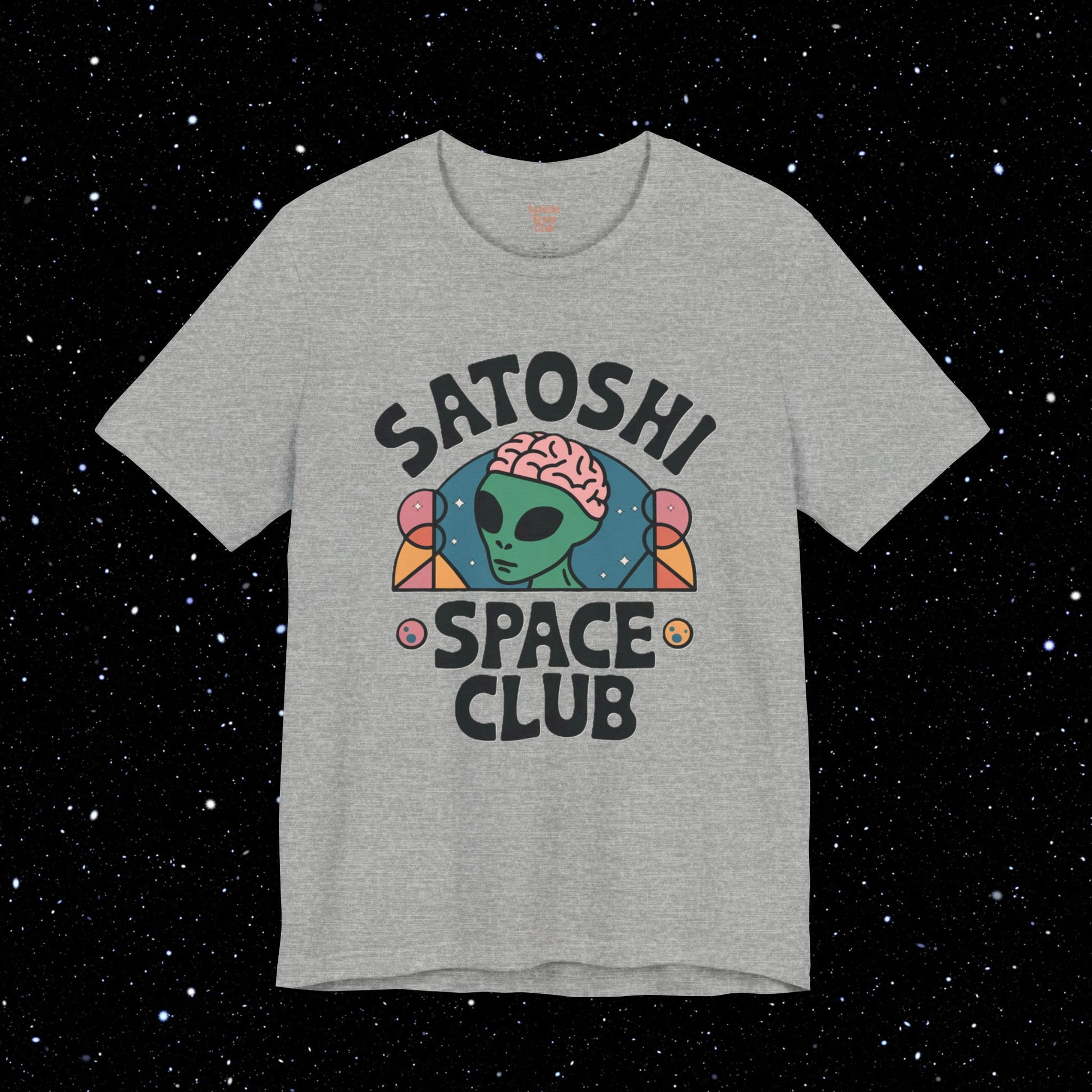 Satoshi Alien Brain Bitcoin Shirt