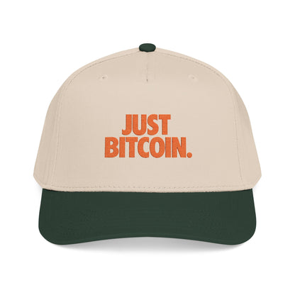 JUST BITCOIN. Embroidered