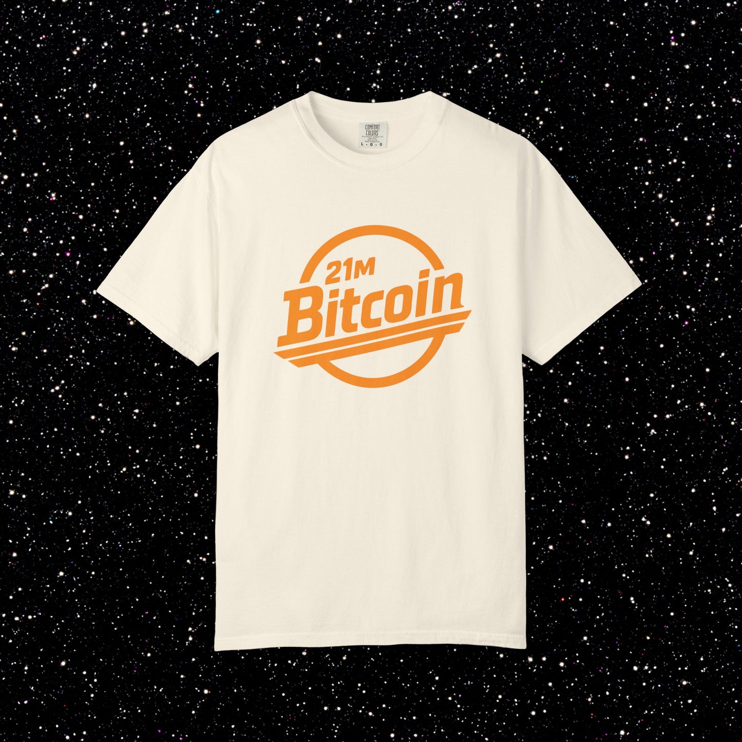 21M Bitcoin Retro Badge Tee