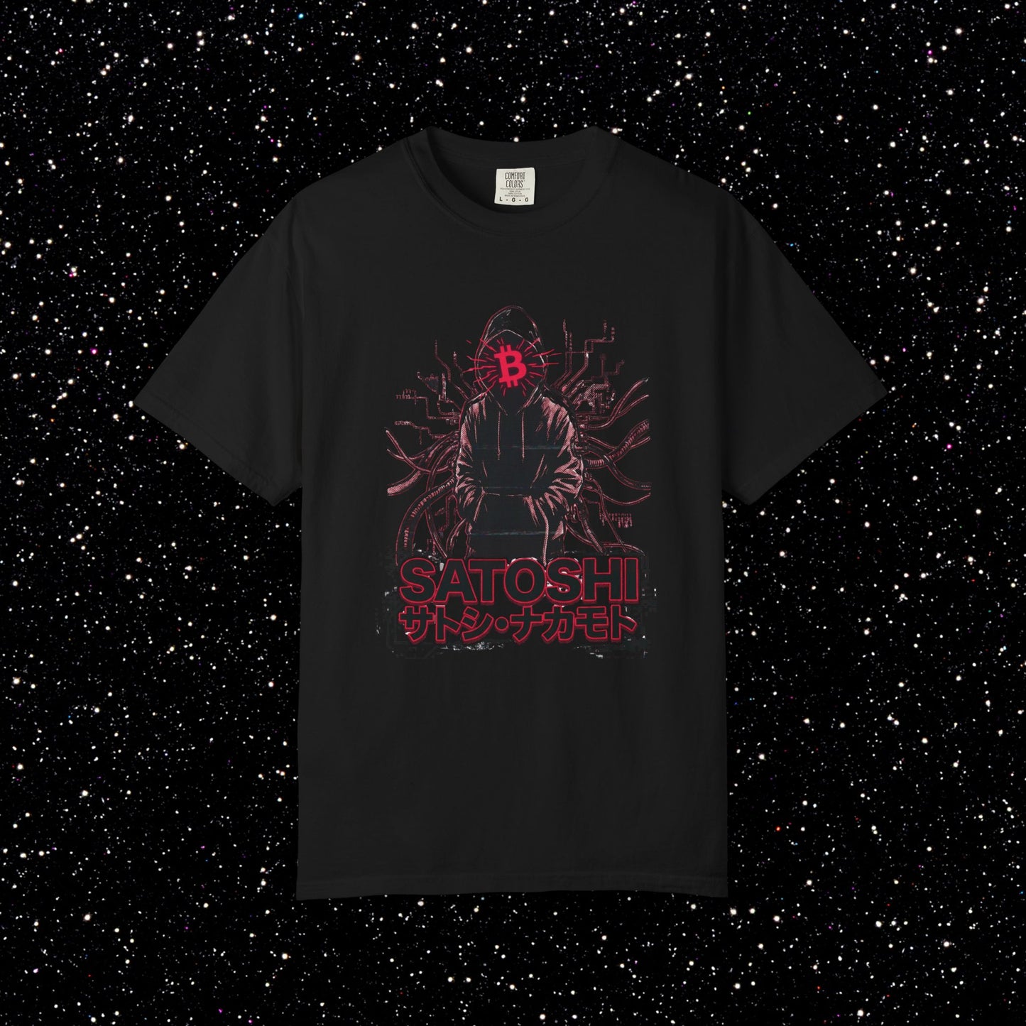 Satoshi Ghost In The Machine Bitcoin Tee
