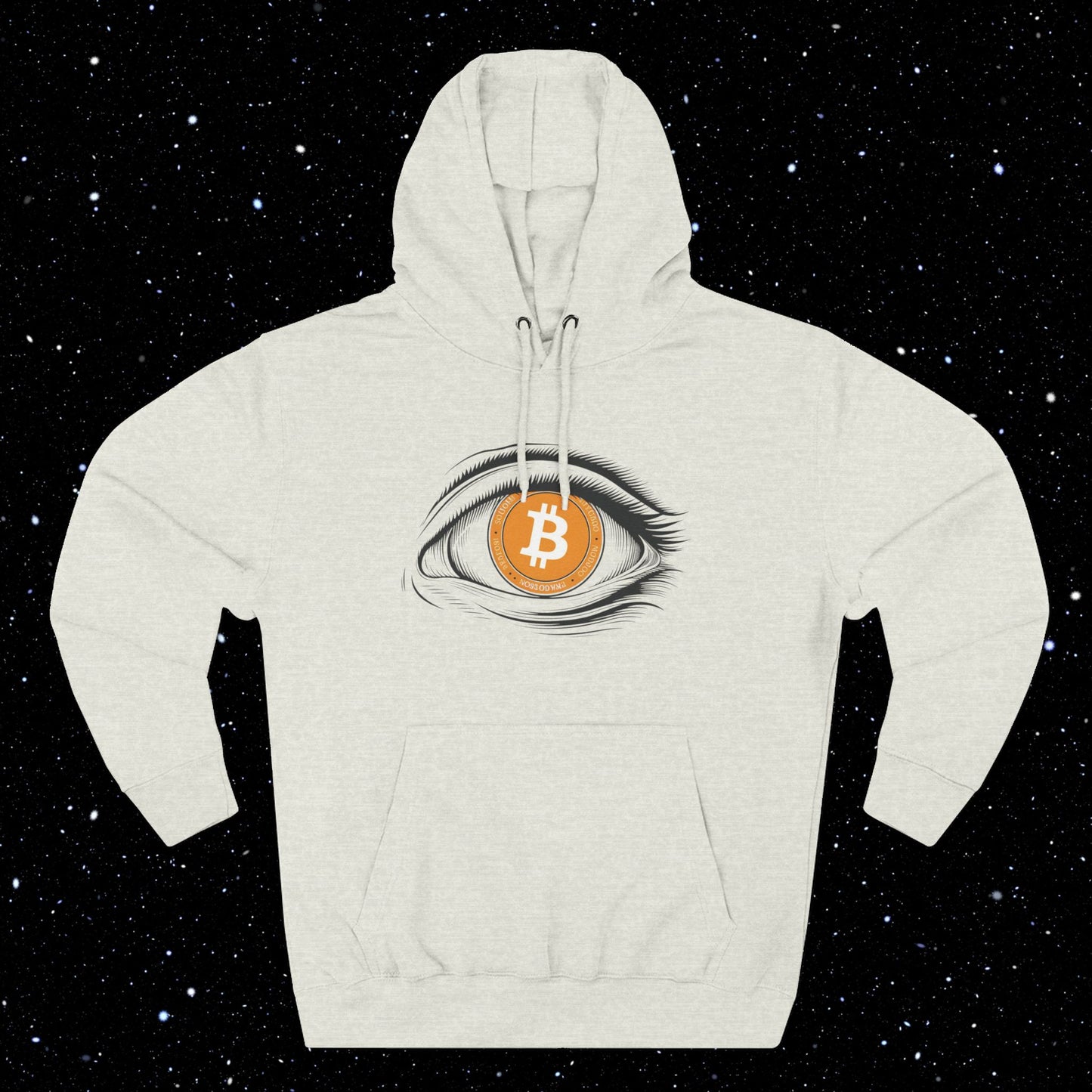 Bitcoin Vision Fleece Hoodie