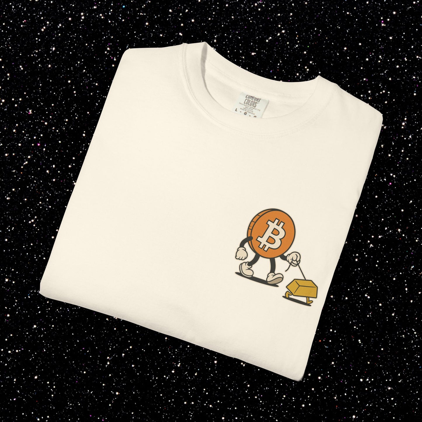 Pet Rock Bitcoin Backprint Tee