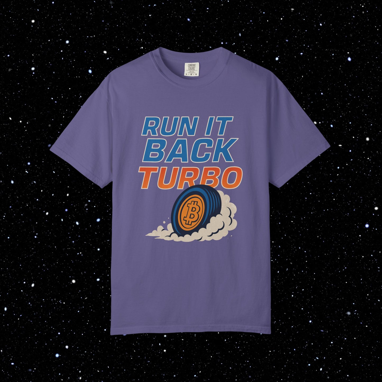 Run It Back Turbo Bitcoin Tee