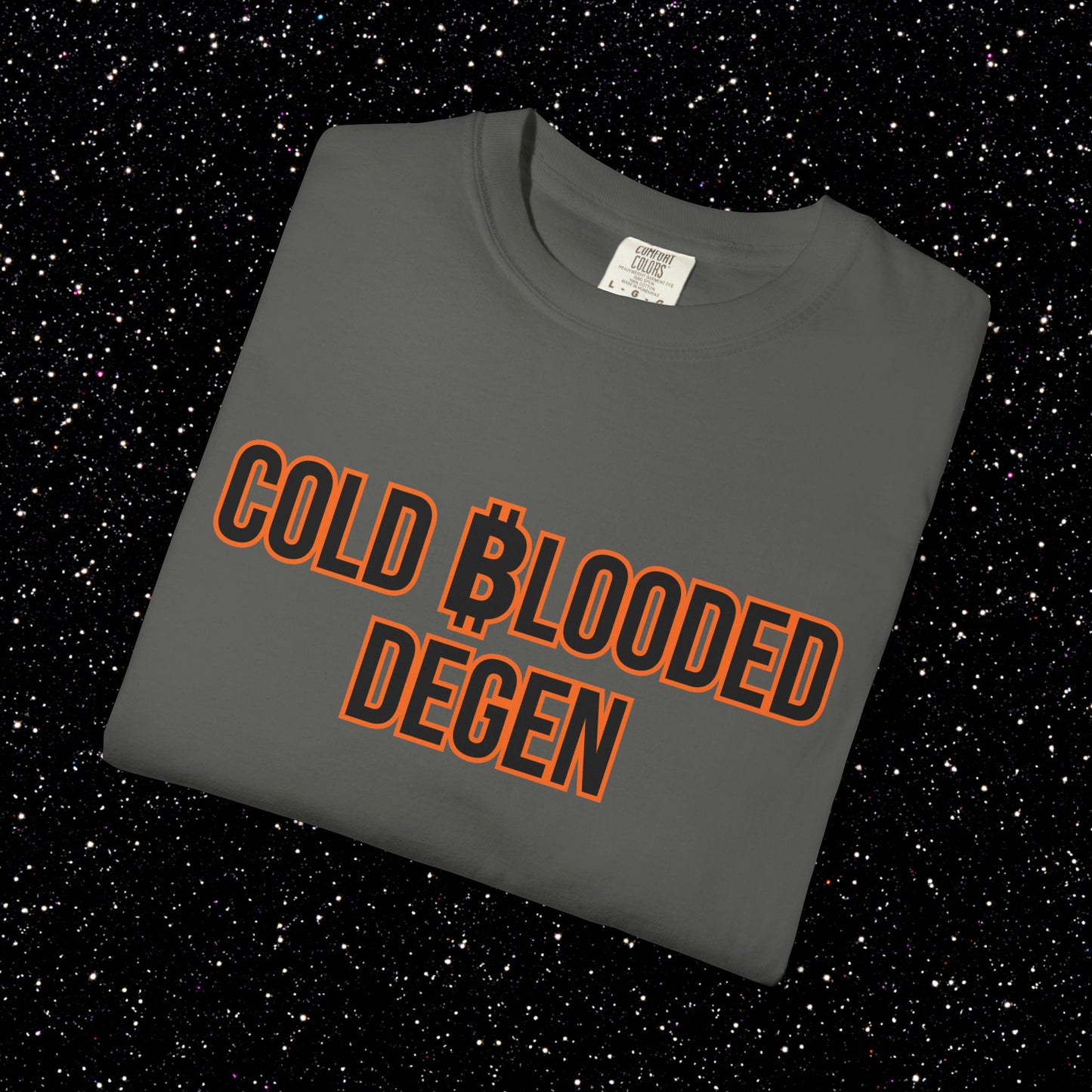 Cold Blooded Degen Bitcoin Tee