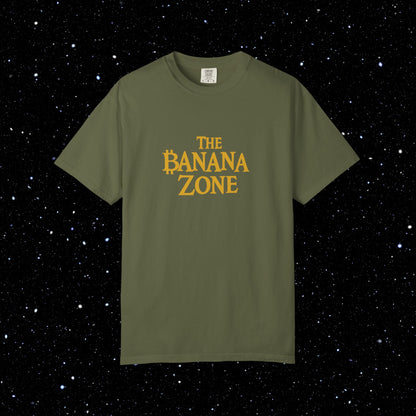 The Banana Zone Bitcoin Comfort Colors Tee Shirt