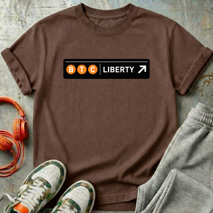 BTC Liberty Subway Sign