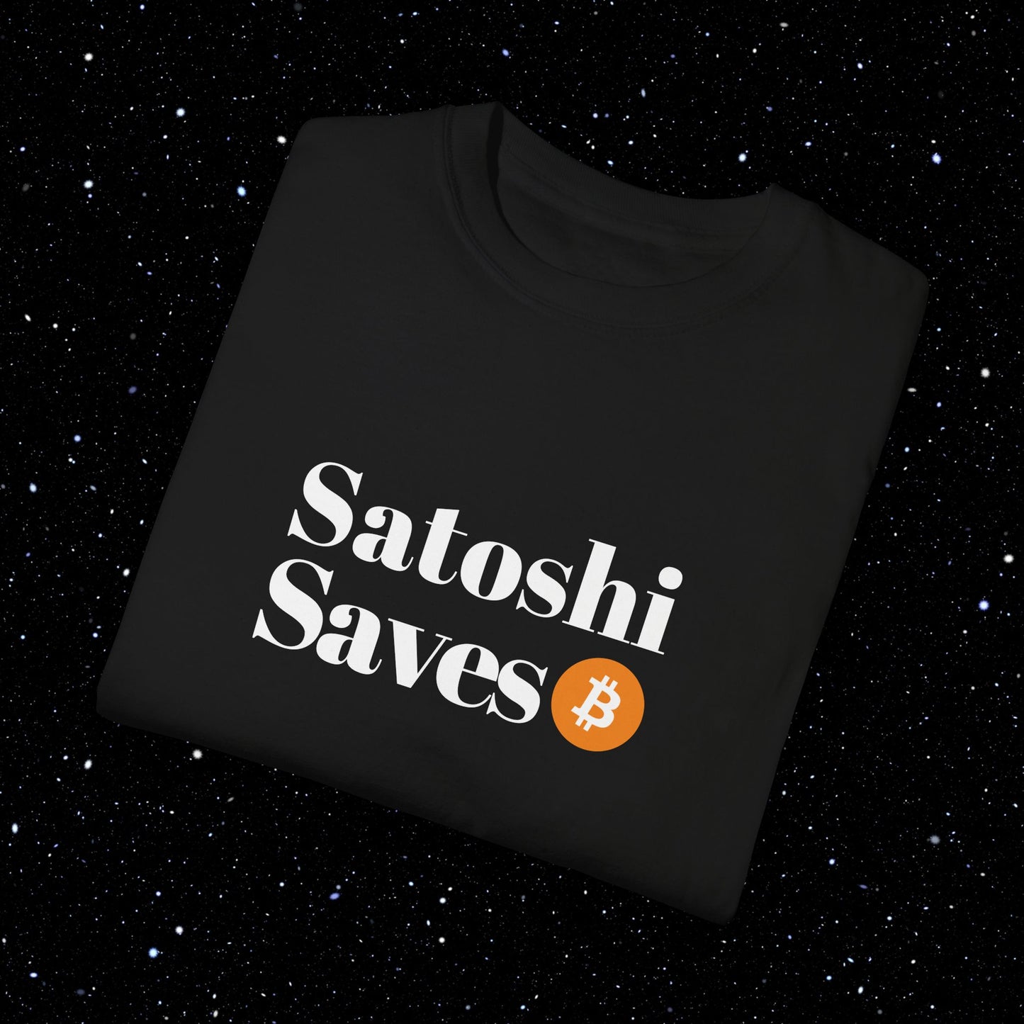 Satoshi Saves - Bitcoin Comfort Colors Tee Shirt