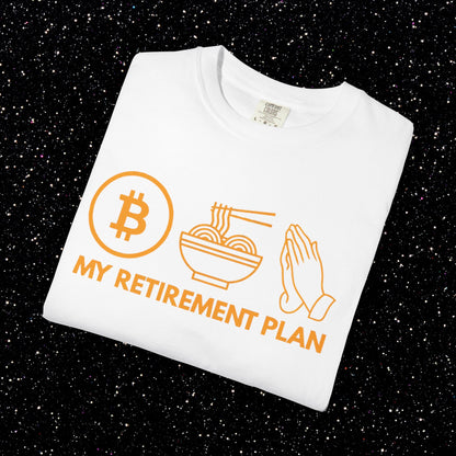 Ramen Retirement Plan Bitcoin Tee