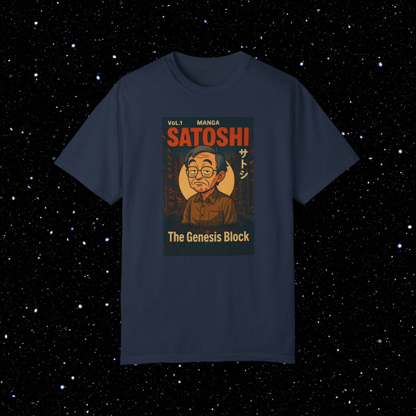 Satoshi Vol 1 - Comfort Colors Tee Shirt
