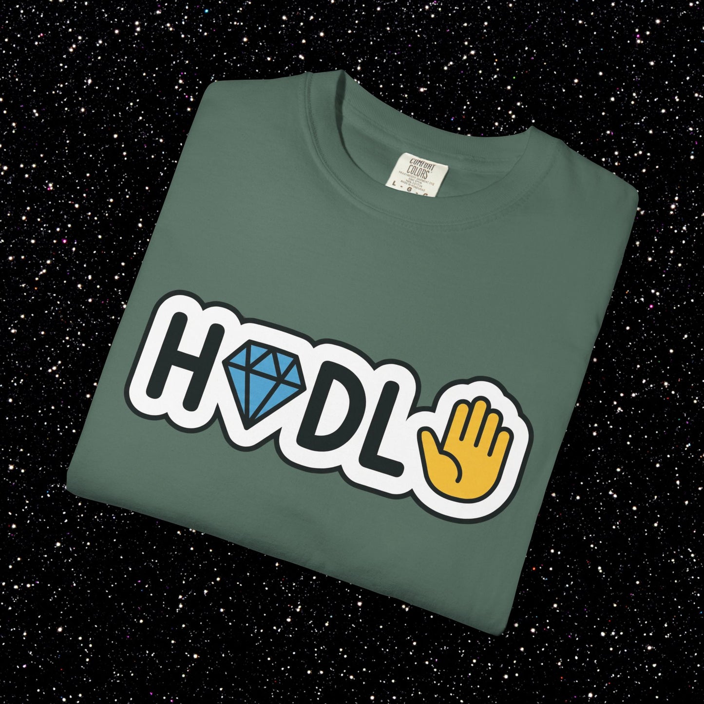 HODL Crypto Diamond Emoji T-Shirt