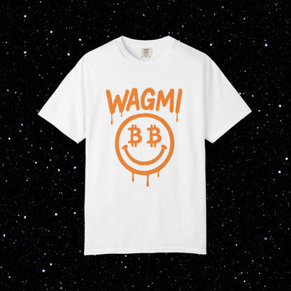 WAGMI Smiley Drip - Bitcoin Tee Shirt
