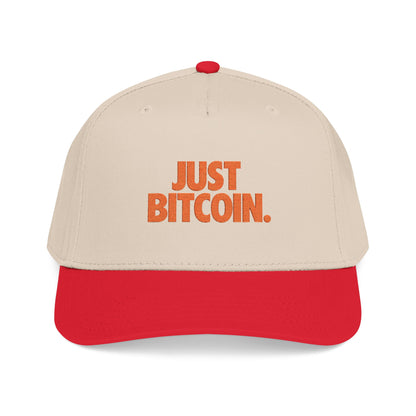 JUST BITCOIN. Embroidered