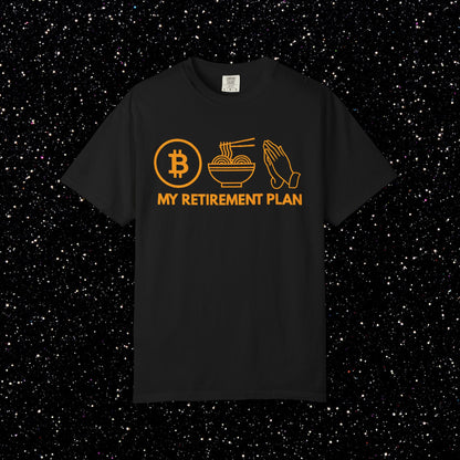 Ramen Retirement Plan Bitcoin Tee