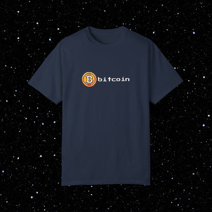 8-Bit Bitcoin Comfort Colors Tee Shirt